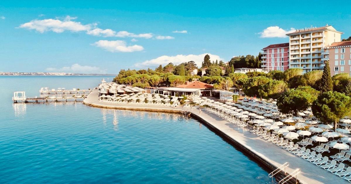 Moon Bay Apartment - Free Large Parking Portorož Eksteriør bilde